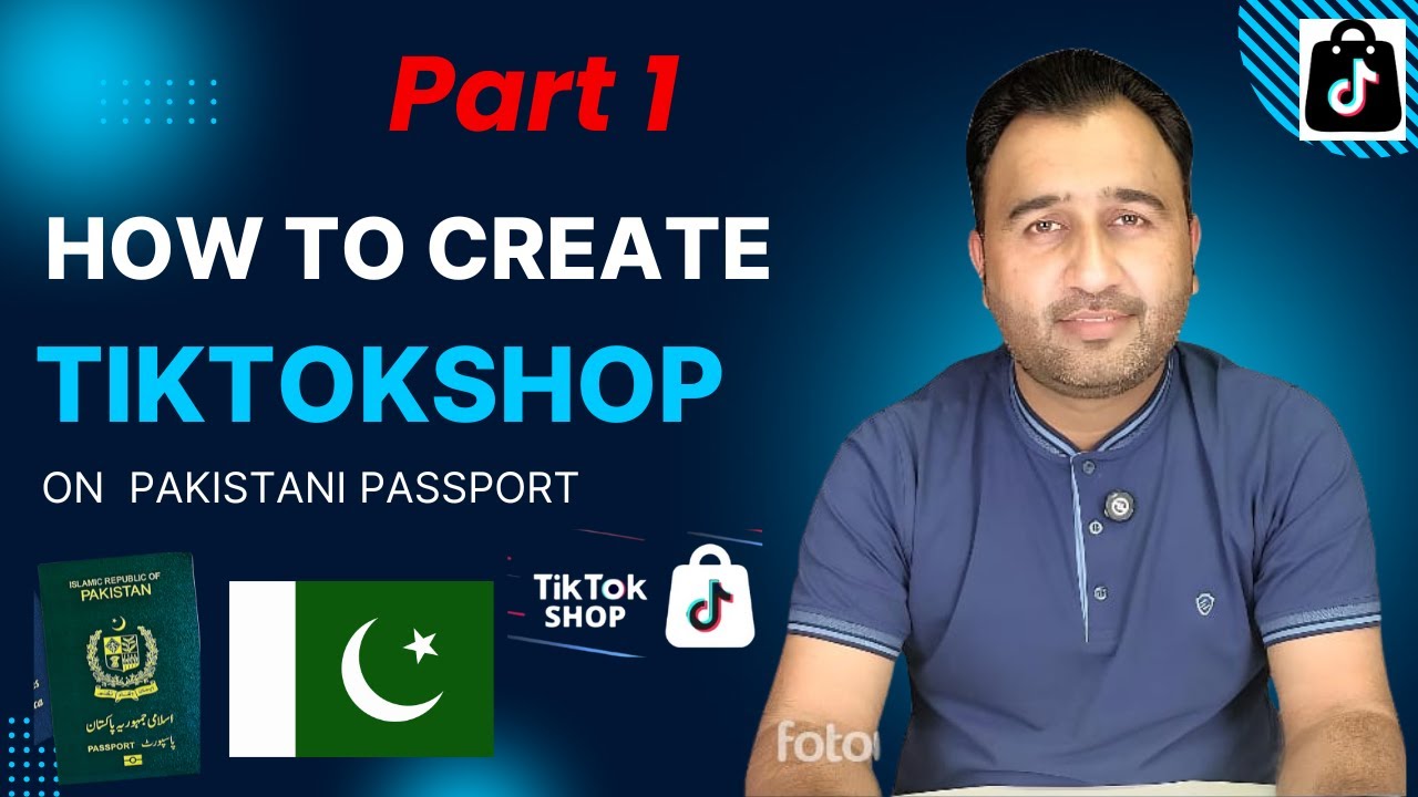 How to Register TiktokShop On Pakistani Passport |Tips And Tricks ( Part 1)