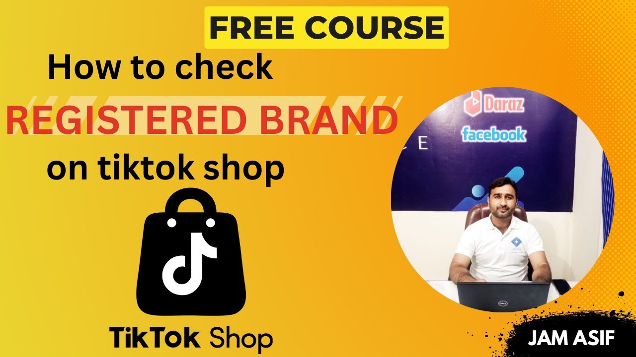 How to check  Brand is Registered Or Not on tiktok shop?| Brand register| Free course
